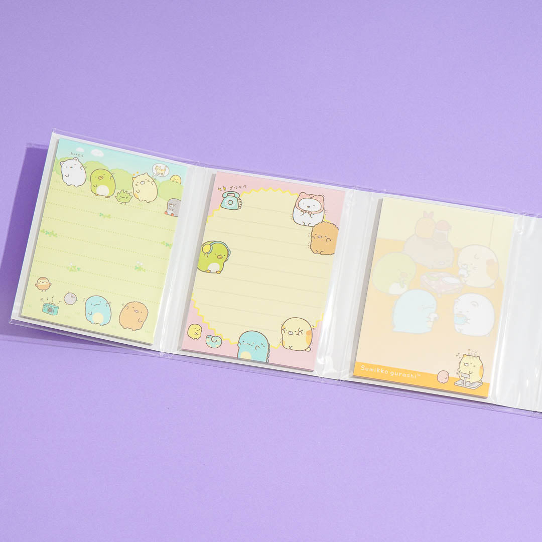 Sumikko Gurashi Bedtime Memo Pad Set