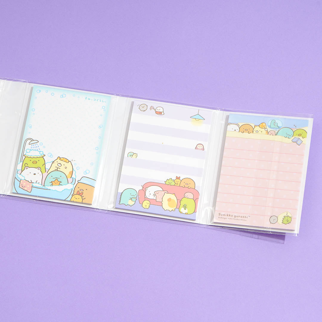 Sumikko Gurashi Bedtime Memo Pad Set