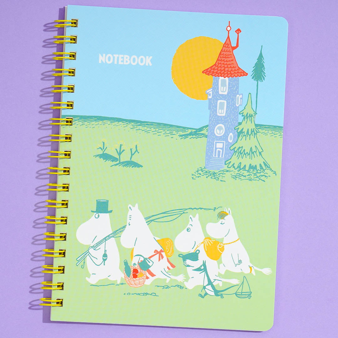 Moomin Family B6 Spiral Notebook
