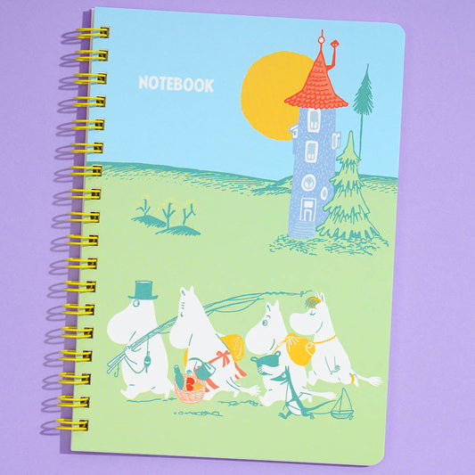Moomin Family B6 Spiral Notebook