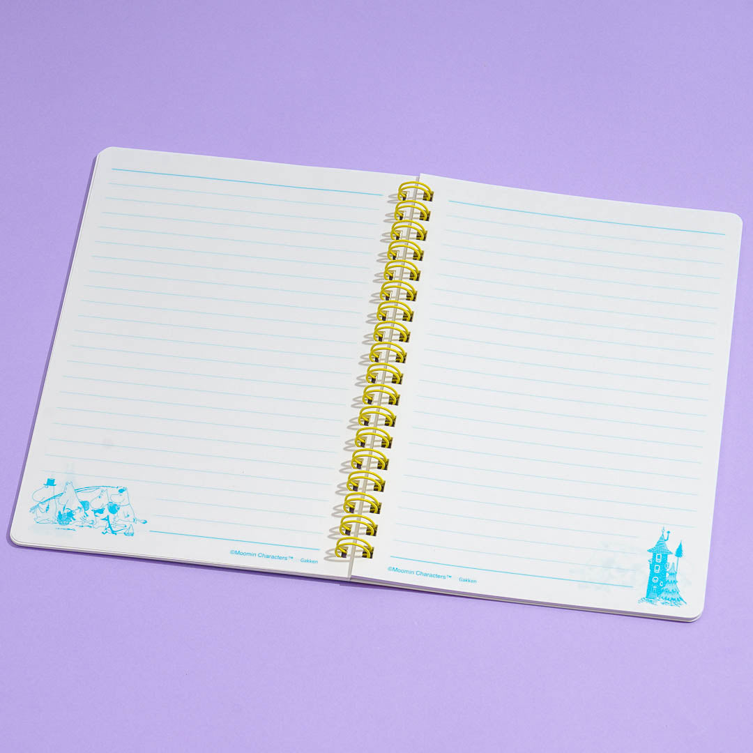 Moomin Family B6 Spiral Notebook