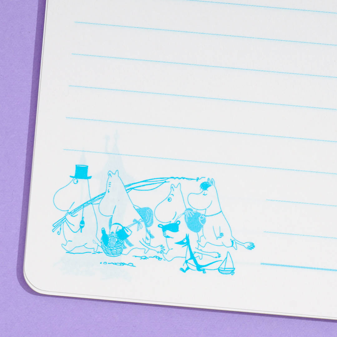 Moomin Family B6 Spiral Notebook