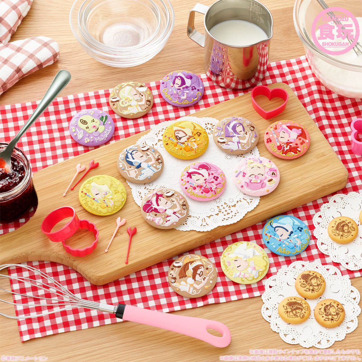 Ojamajo Doremi Biscuits With Collectible Badge