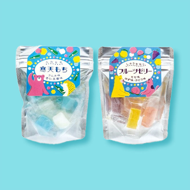 Kisetsunoyatu Agar Mochi & Fruit Jelly - Random Flavor Pack