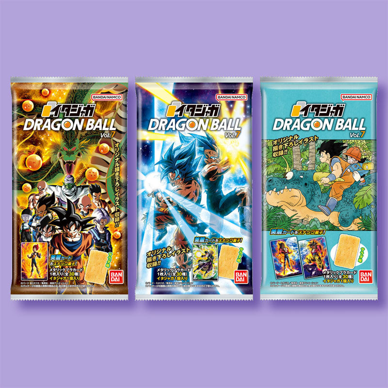 Dragon ball snack with card