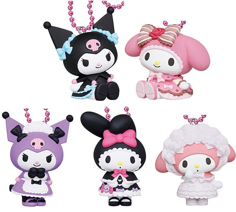 My Melody & Kuromi Sweet Lolita Charm Gachapon