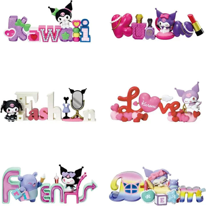 Re-Ment Kuromi Words Collection