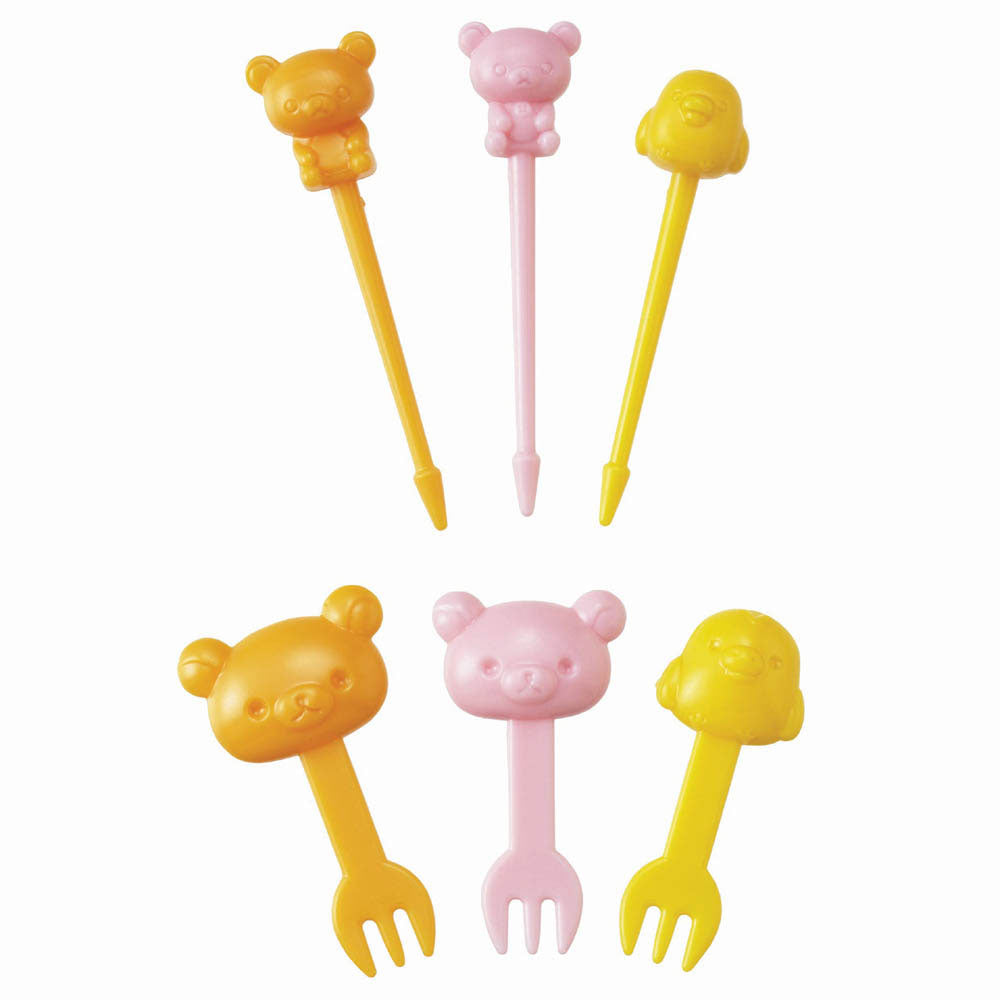 Rilakkuma Friendship Food Pick Set