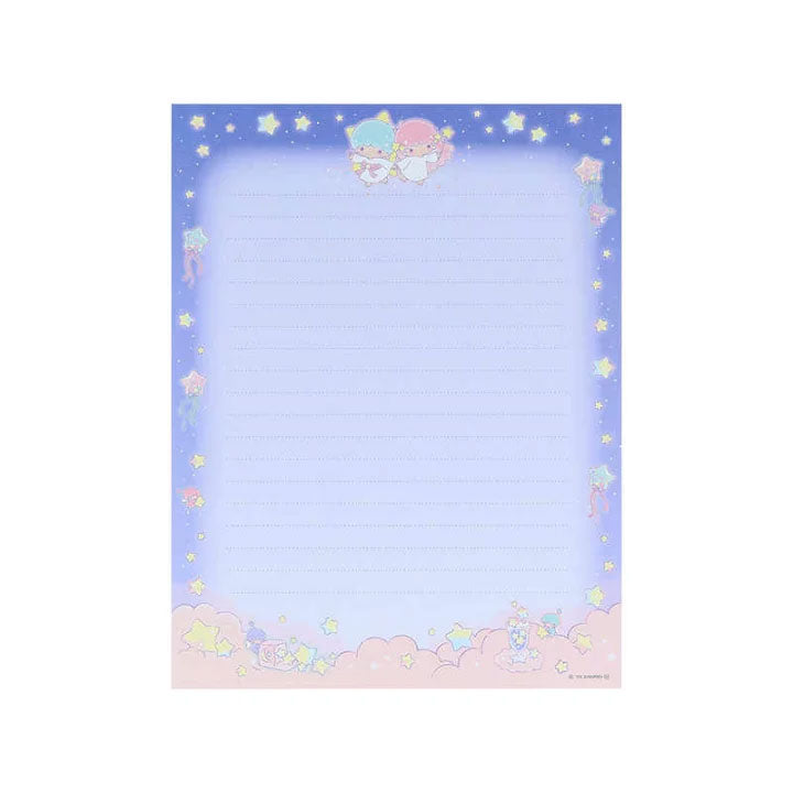 Little Twin Stars 50th Anniversary Letter Set