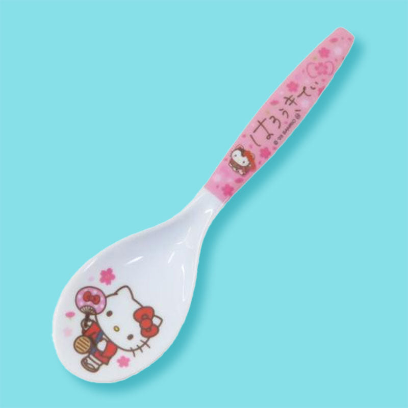 Hello Kitty Sakura Soup Spoon