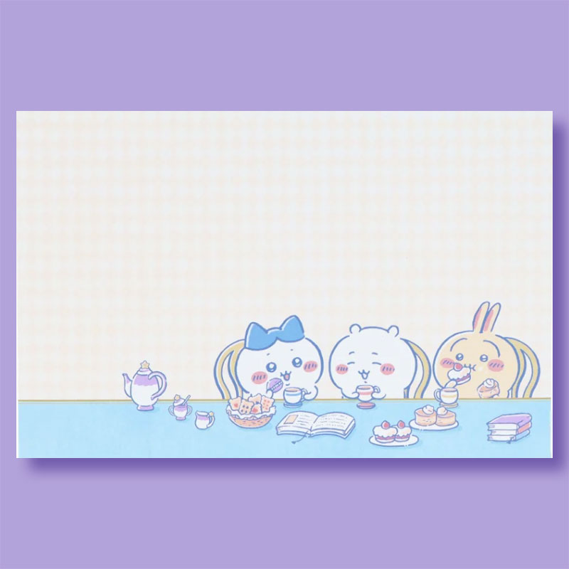 Chiikawa Wonder Tea Time Friends Letter Set