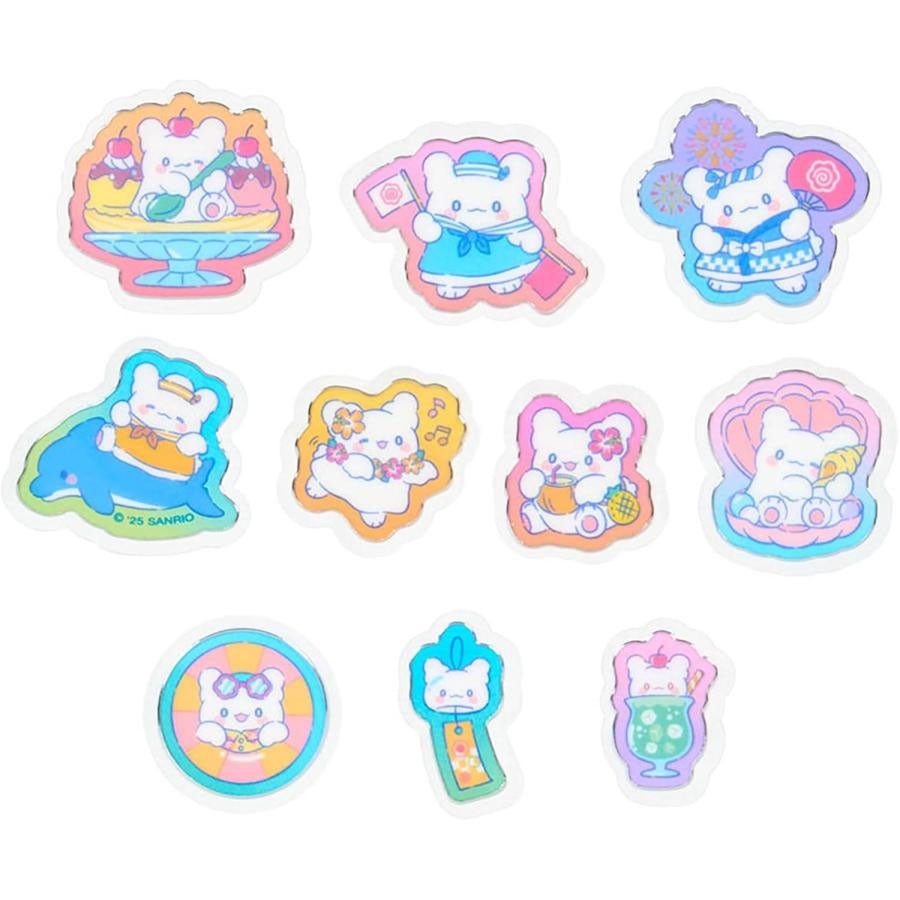 Hanamaruobake Ice Cream Summer Stickers
