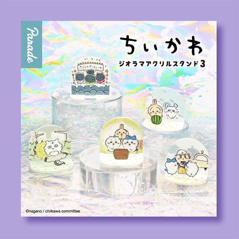 Chiikawa Picnic Diorama Acrylic Stand Gachapon