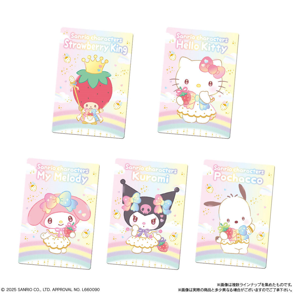 Sanrio Characters wafer with card