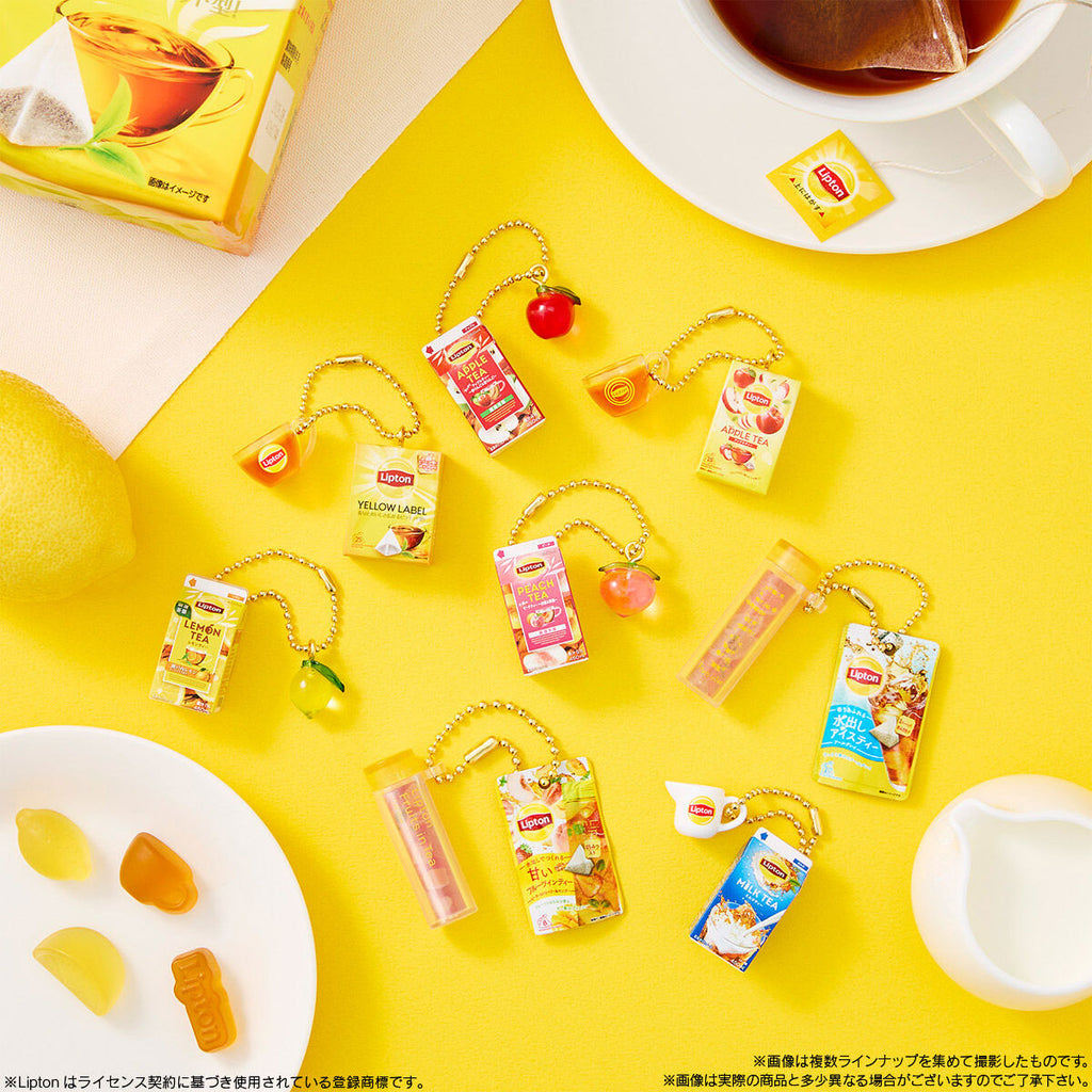 Lipton tea gummy and charm