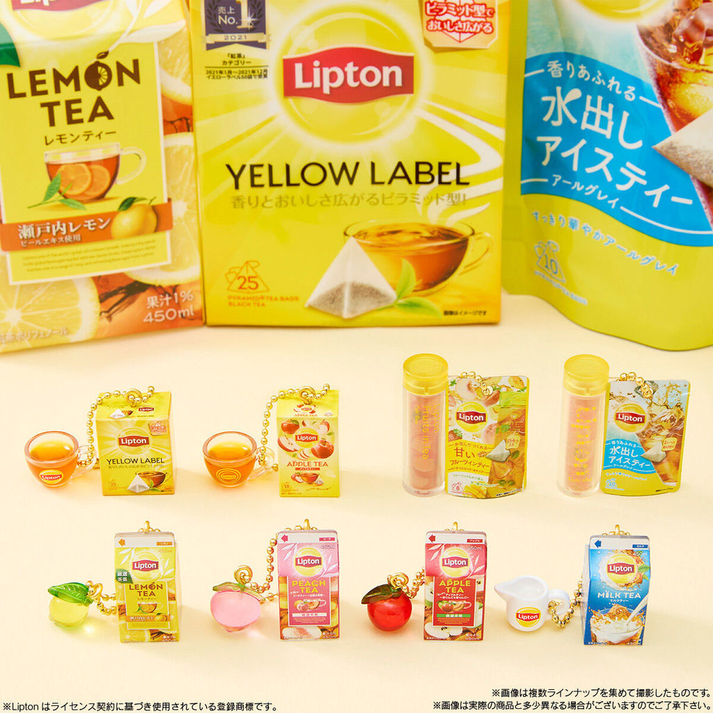 Lipton tea gummy and charm