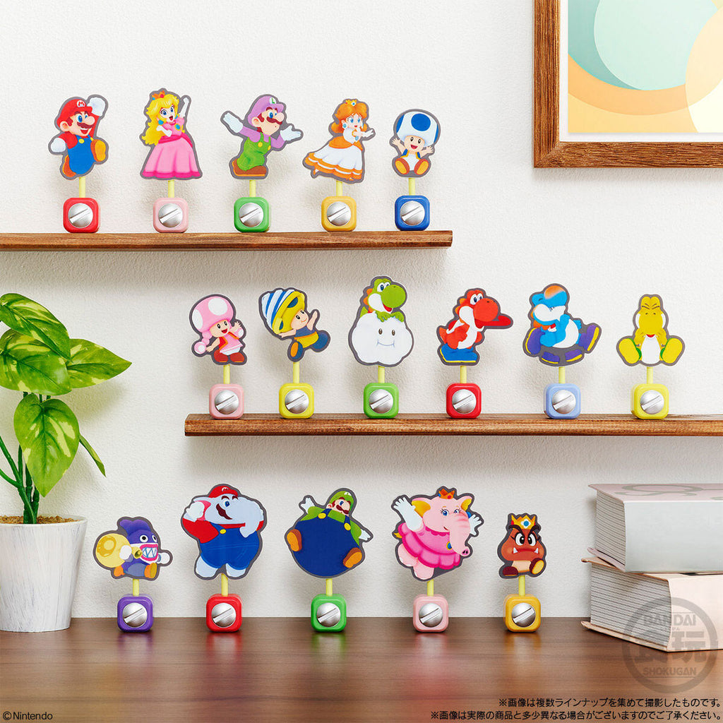 Super Mario Panel Clip Stand Collectible