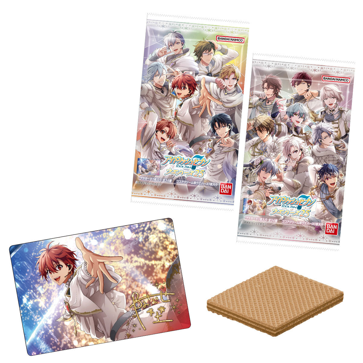 Idolish7 10th Anniversary Wafer With Card Wafer