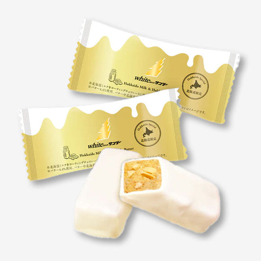 Hokkaido White Black Thunder Chocolate Bar - Hokkaido Milk