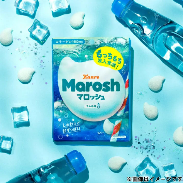 Kanro Marosh Marshmallows - Ramune
