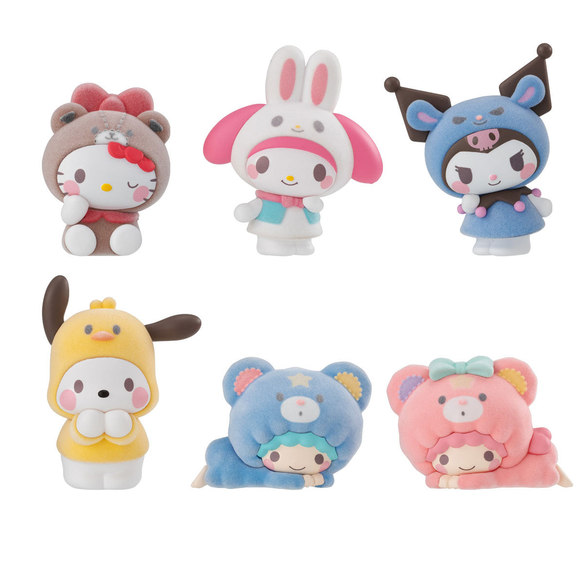 Sanrio Characters Kigurumi Figure With Gum
