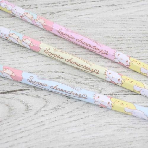 Sanrio Characters Huddle 2B Pencil Set - 3 pcs