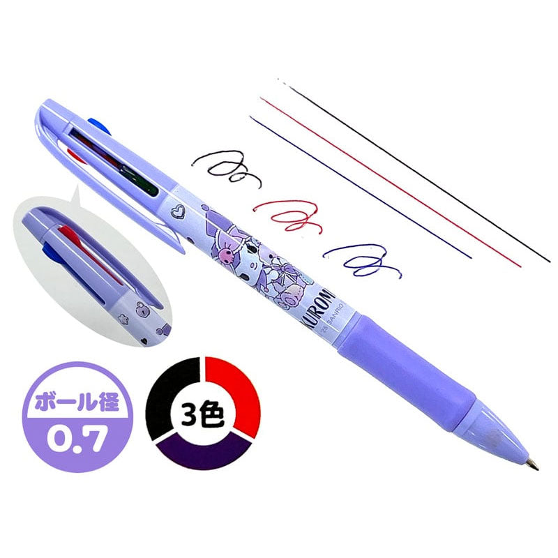 Kuromi Cuddle Buddy Multi-Color Pen