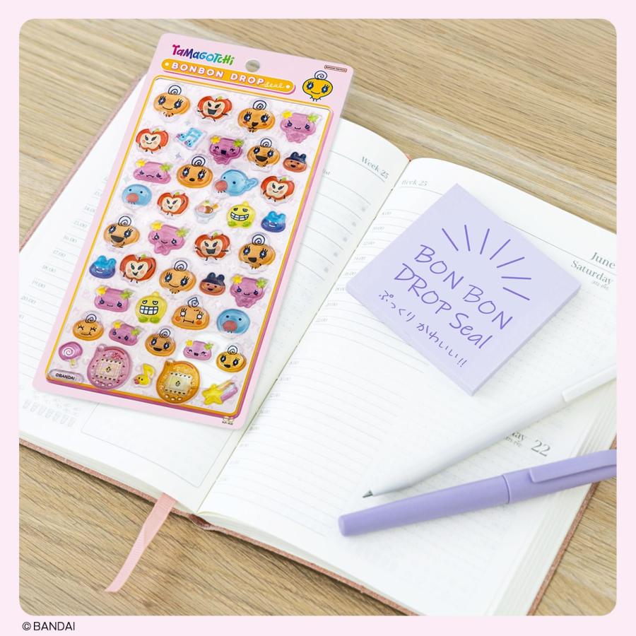 Tamagotchi Memetchi Bonbon Drop Stickers