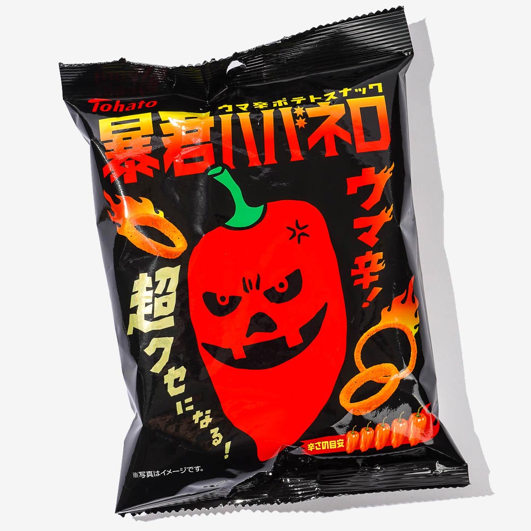 Tohato Tyrant Habanero Chili Flavor Potato Rings