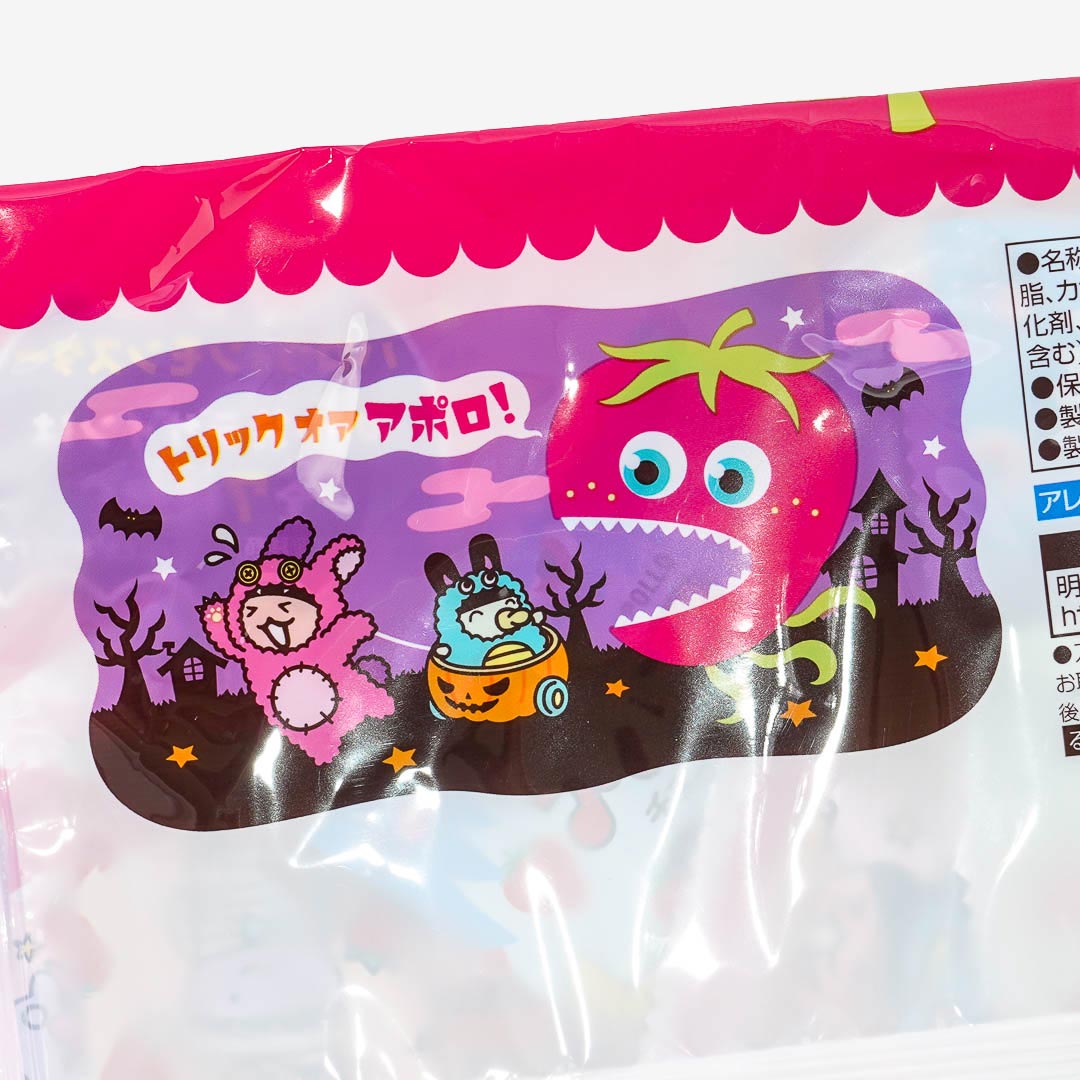 Meiji Apollo Halloween Strawberry Chocolate Pack - 12 pcs