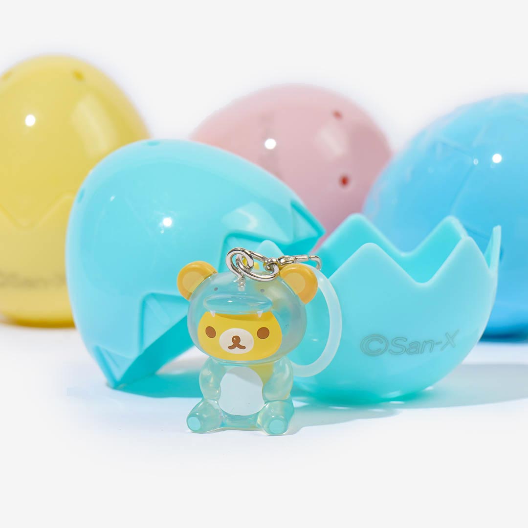 Rilakkuma Dinosaur Charm Egg Gachapon