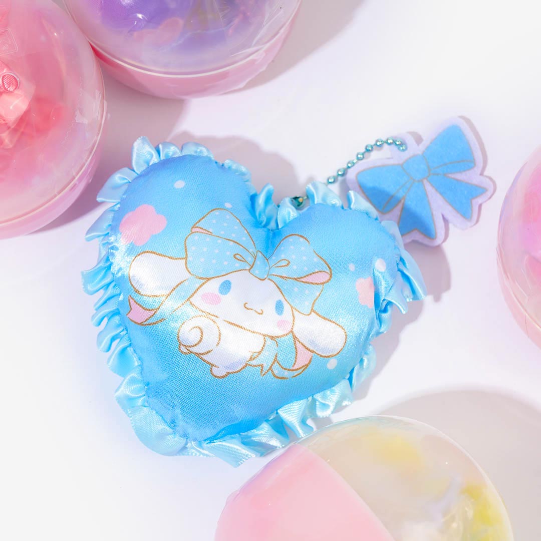 Sanrio Characters Heart Cushion Charm Gachapon