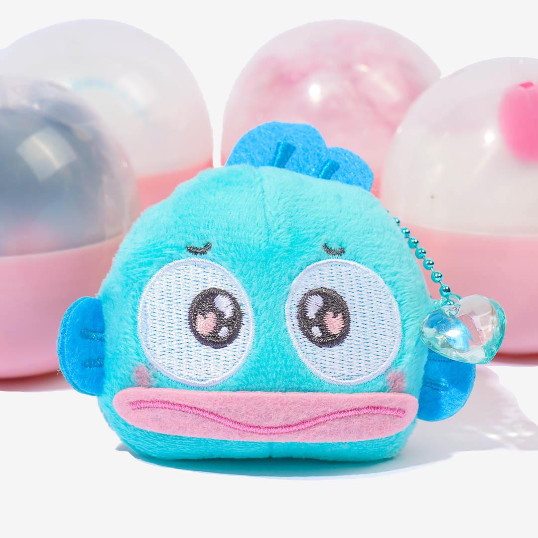 Sanrio Characters  Ring It Plushie Charm Gachapon