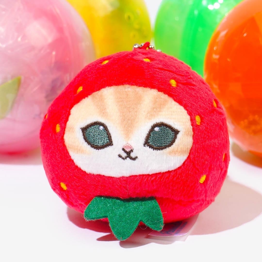 Mofusand Fruit Plush Charm Gachapon