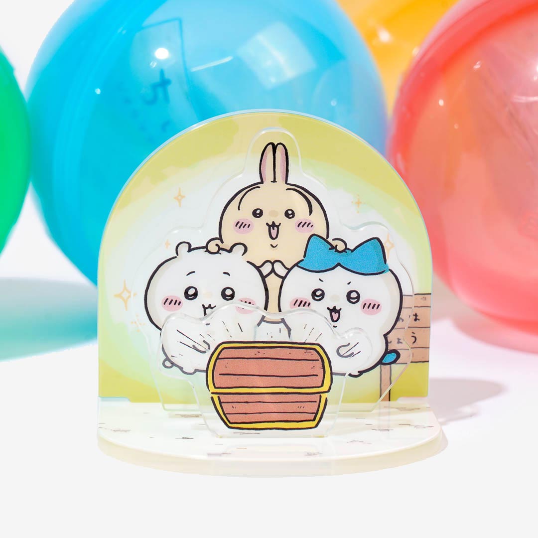 Chiikawa Picnic Diorama Acrylic Stand Gachapon