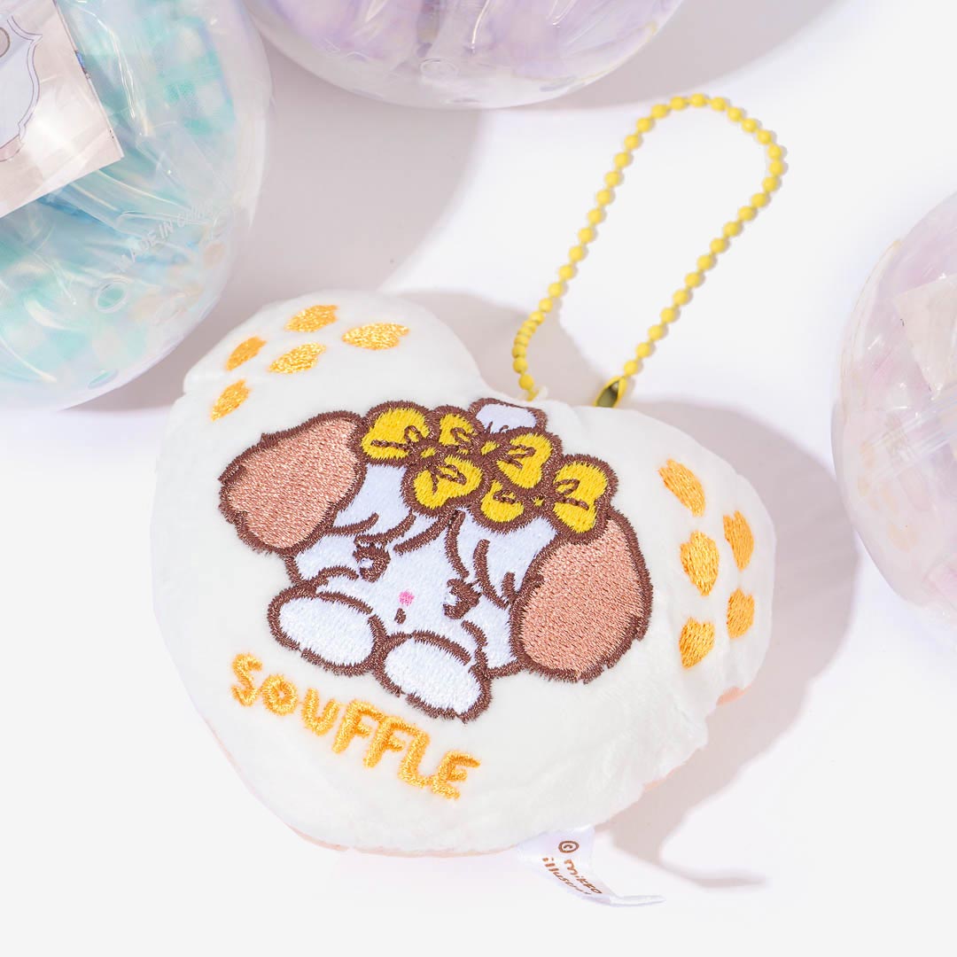 Mikko Characters Heart Cushion Charm Chachapon
