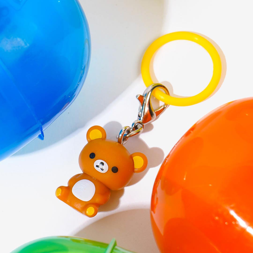 Rilakkuma & Friends Charm With Silicone Ring Gachapon