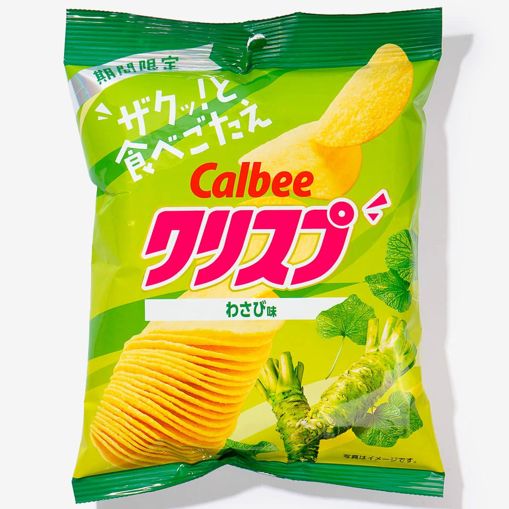 Calbee Crisps Potato Chips - Wasabi