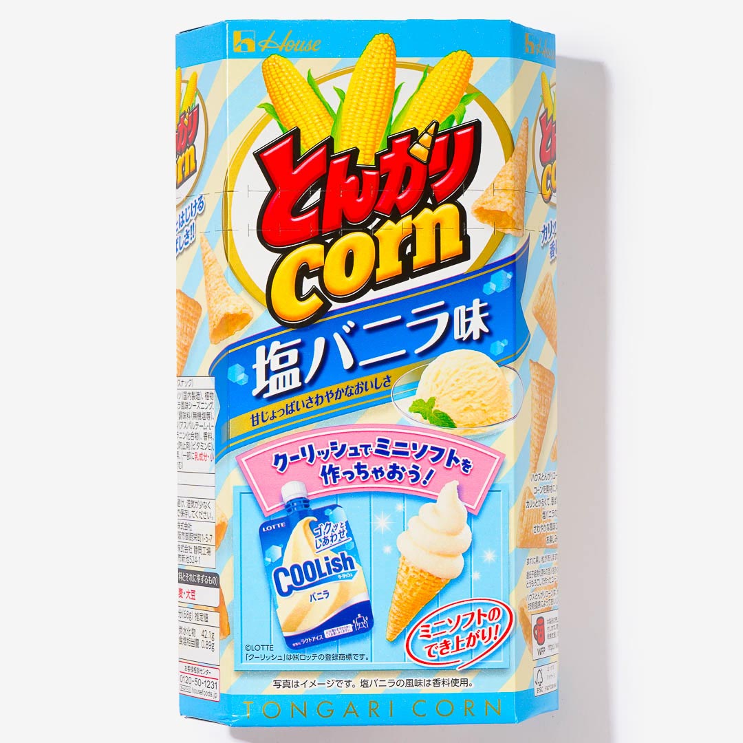 Tongari Corn Snacks - Salty Vanilla