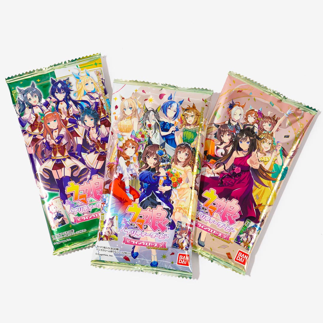 Uma Musume Pretty Derby Twin Wafers With Card