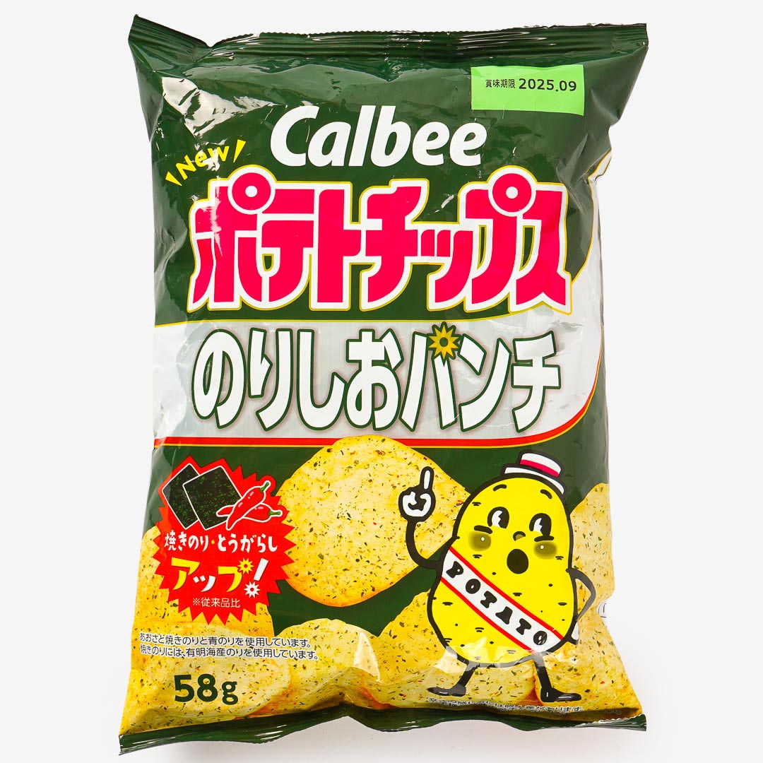 Calbee Potato Chips - Nori Shio Punch