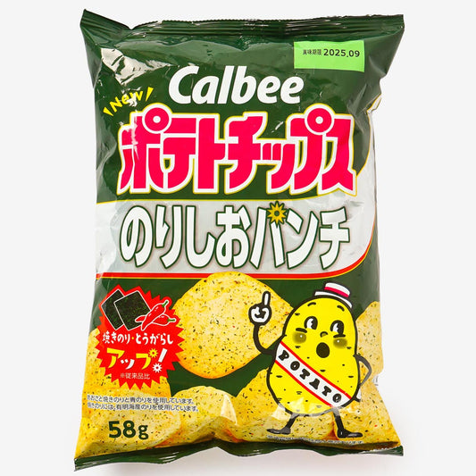 Calbee Potato Chips - Nori Shio Punch
