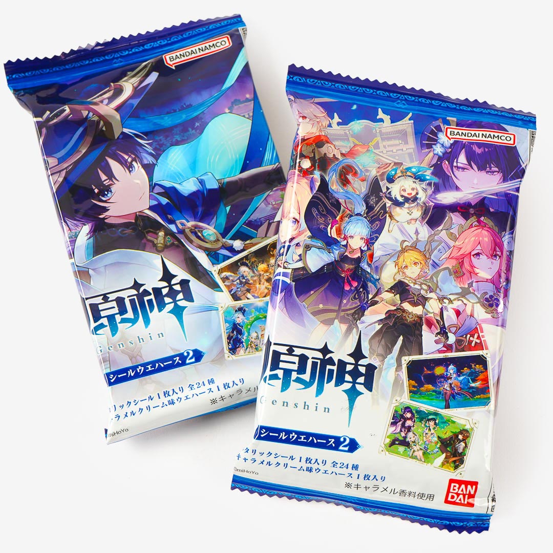 Genshin Impact Wafer With Sticker 2