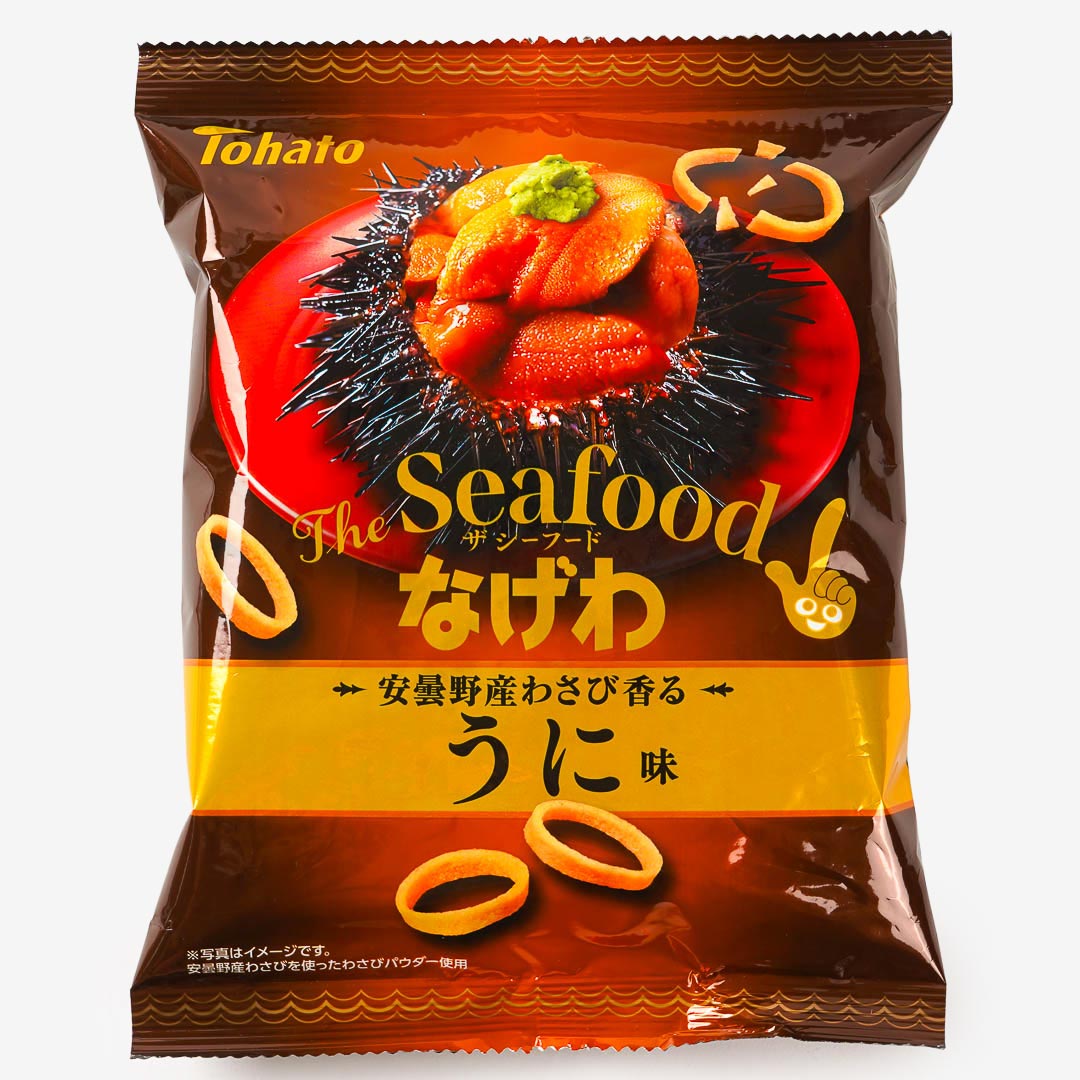 Tohato Seafood Negawa Potato Ring Snacks - Sea Urchin
