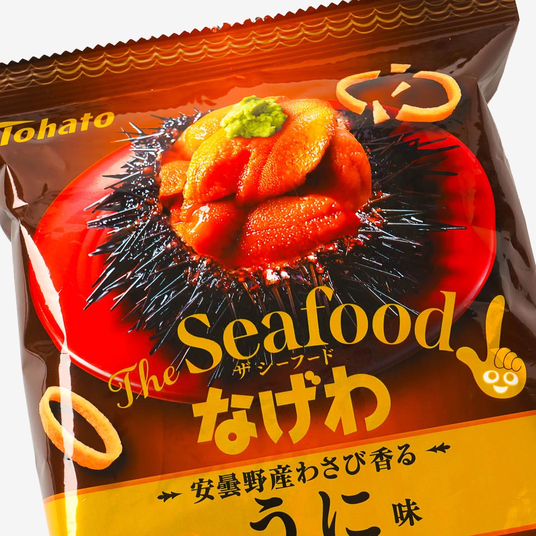 Tohato Seafood Negawa Potato Ring Snacks - Sea Urchin