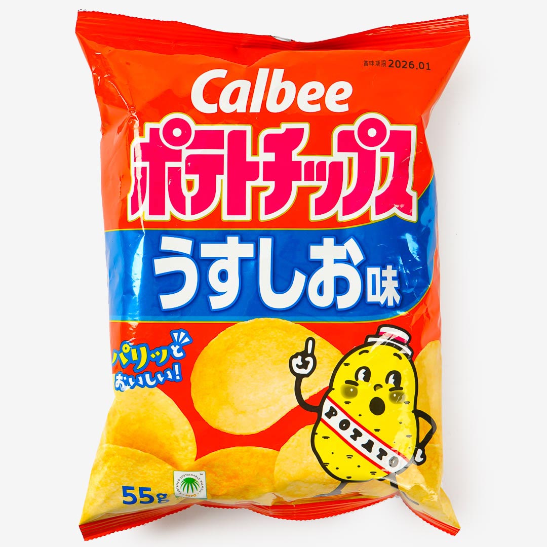 Calbee Potato Chips - Usushio