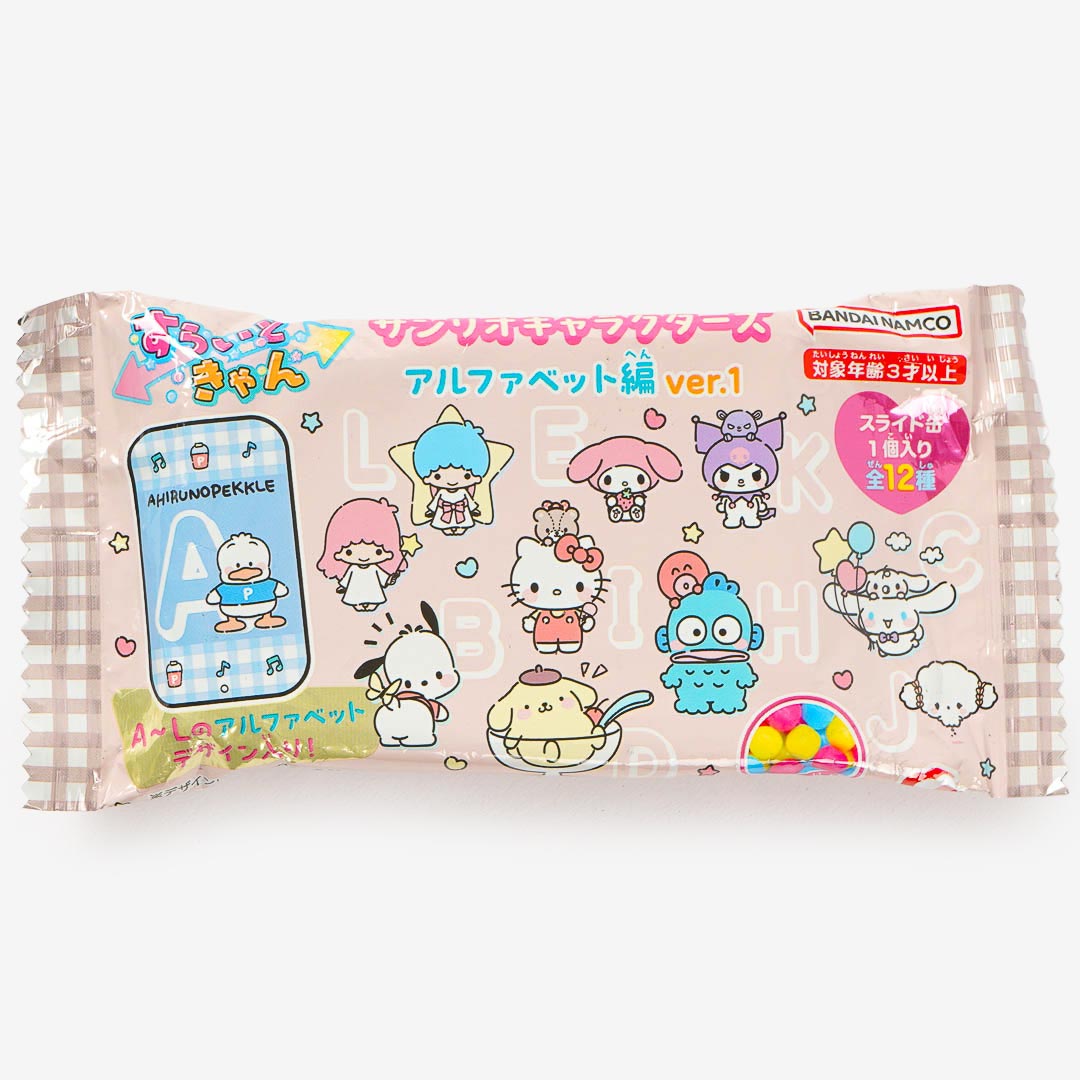 Sanrio Characters Alphabet Ramune Candy With Can