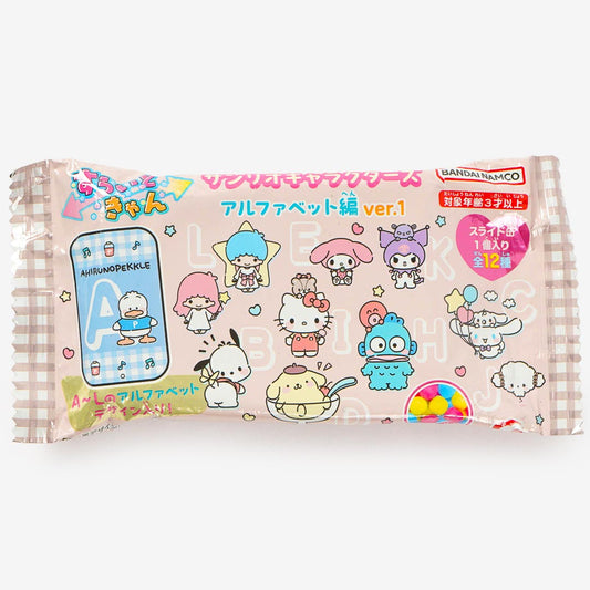 Sanrio Characters Alphabet Ramune Candy With Can