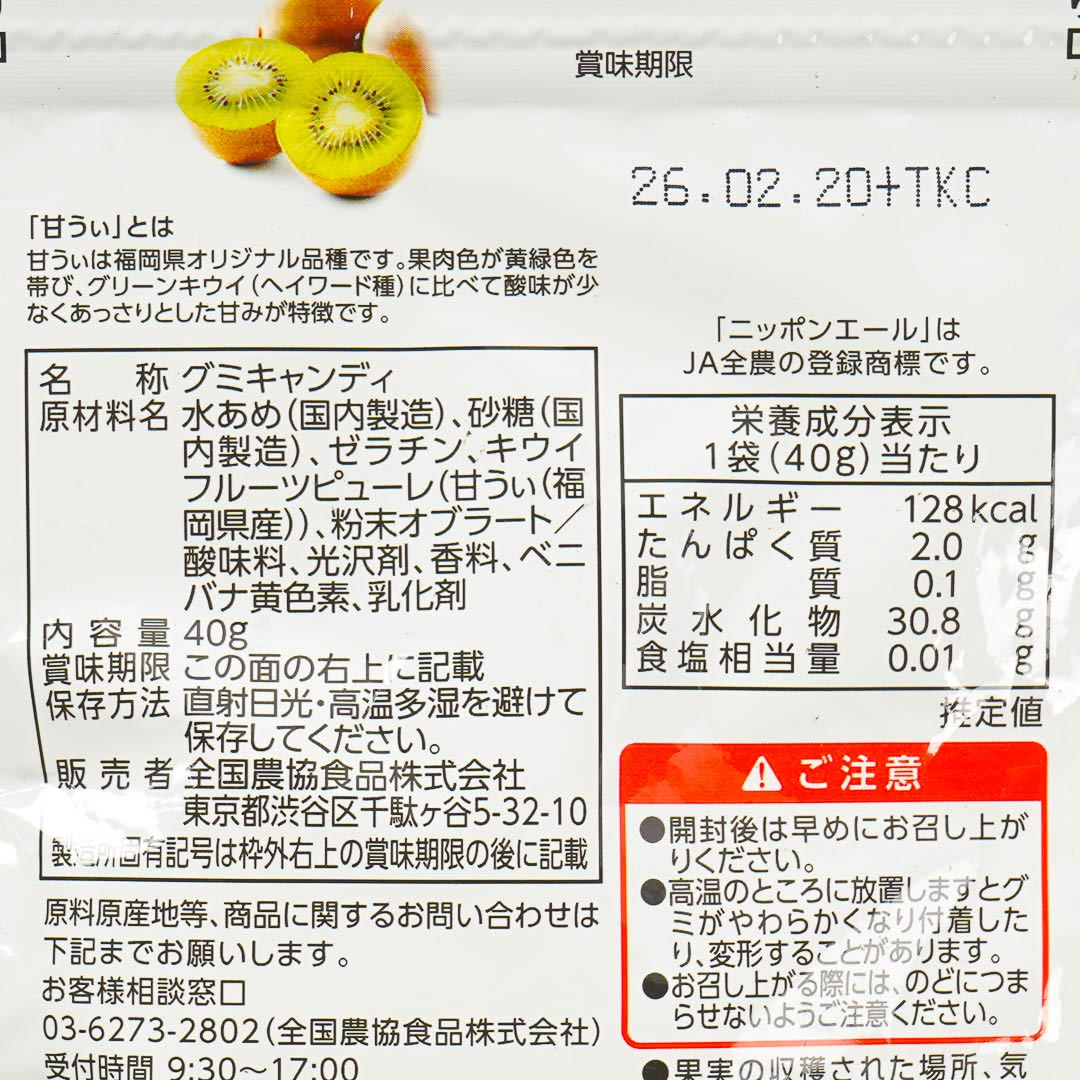 Nippon Ale Gummy Candy - Sweet Kiwi