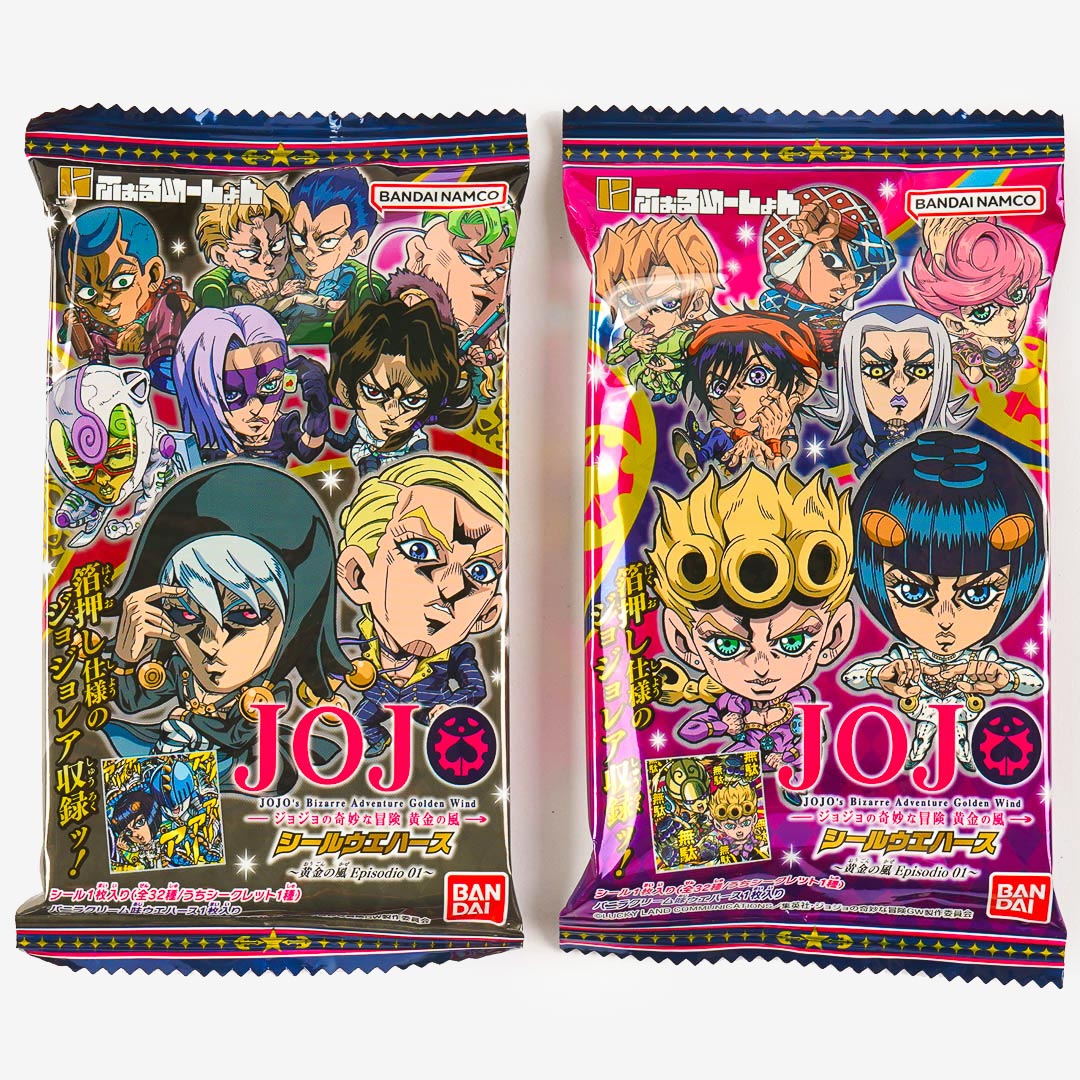 JoJo's Bizarre Adventure Golden Wind Wafer With Sticker